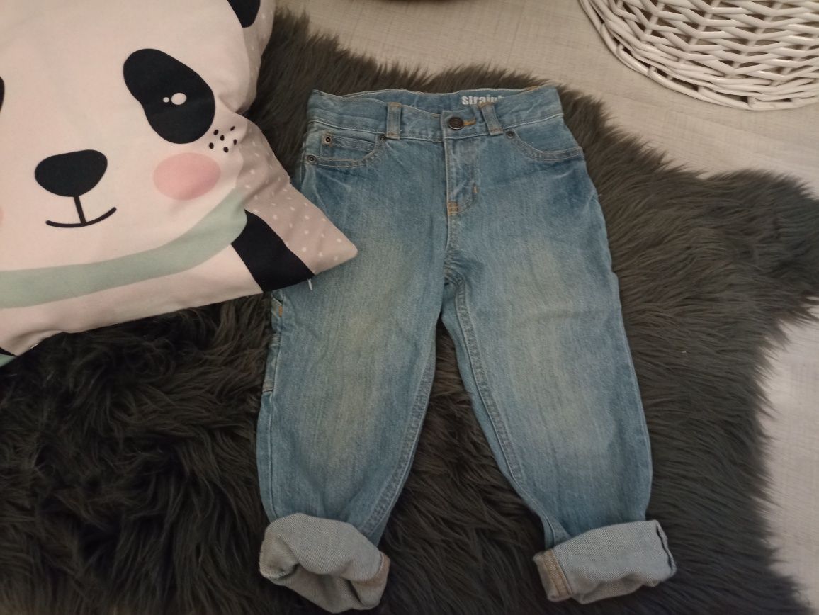 Spodnie carter's 4 latka dla chłopca jeansy dżinsy super modne