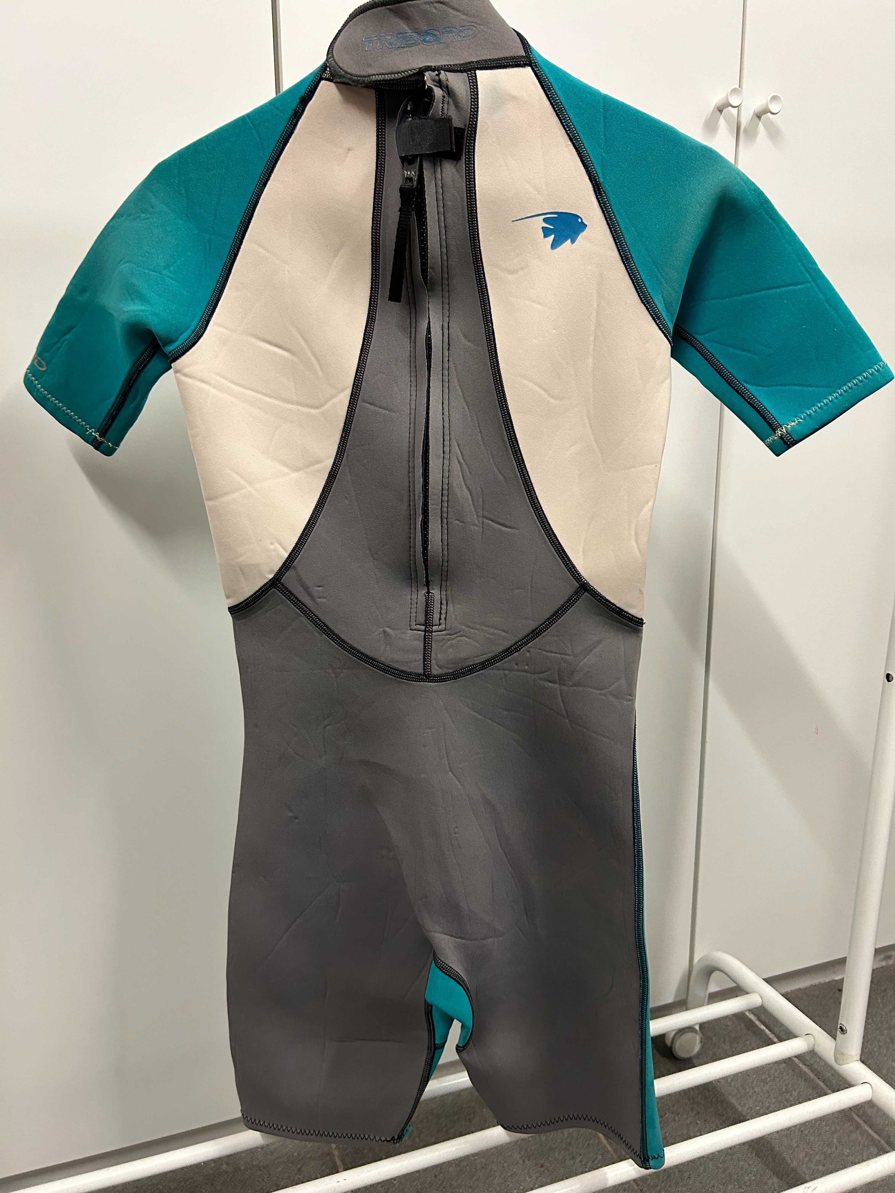 Fato Neoprene Azul