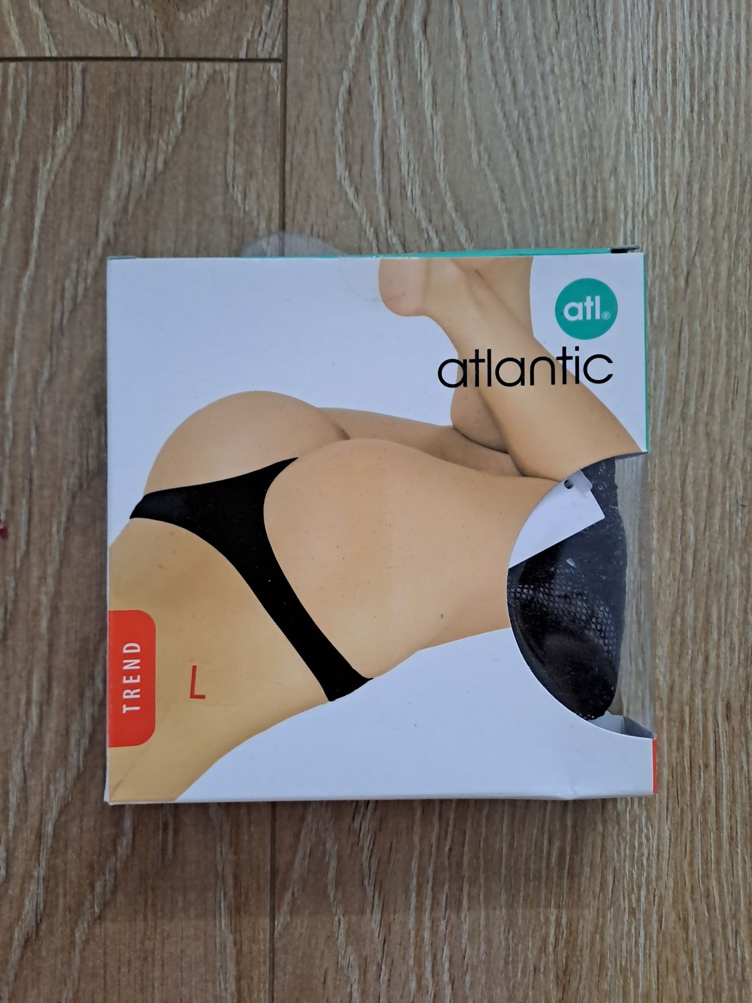 2+1 Stringi damskie Atlantic, rozmiar L, 2 sztuki