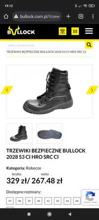 Buty robocze nowe