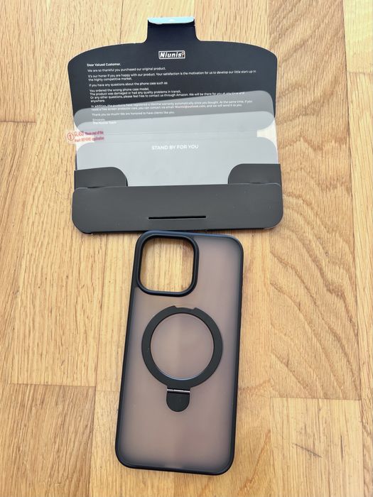 Capa para iPhone 15 Pro Max, com suporye magnético