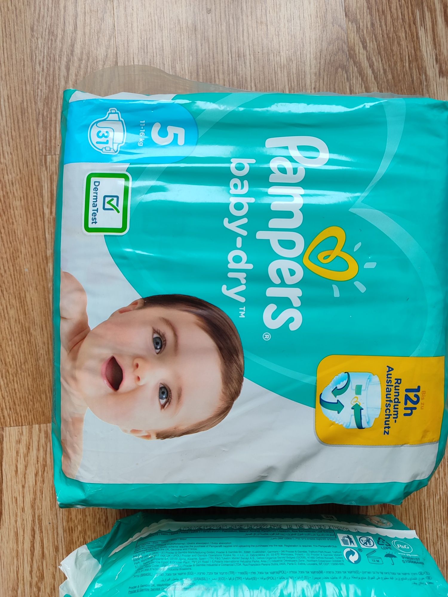 Підгузки Pampers Active Baby Розмір 5 (11-16 кг)