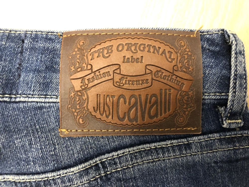Spodnie damskie jeans Just Cavalli oryginał nowe slim leg xs 25