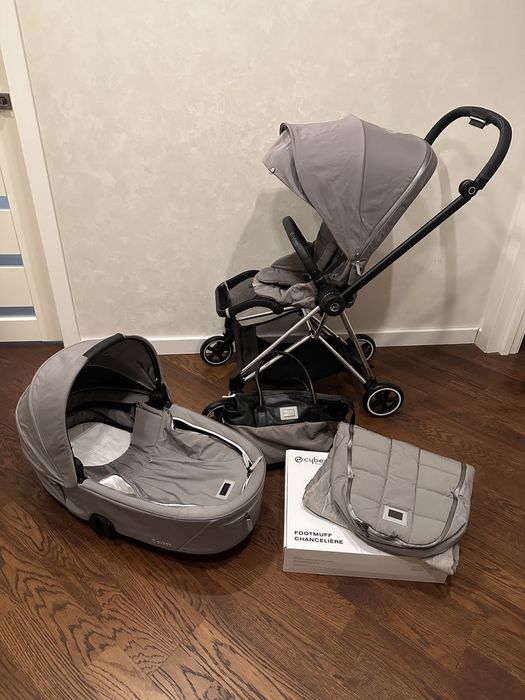 Cybex Mios 4.0 Mirage Grey / Chrome Black