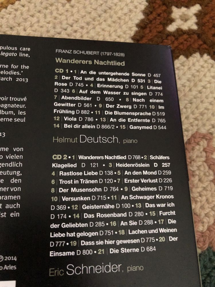 Schubert lieder