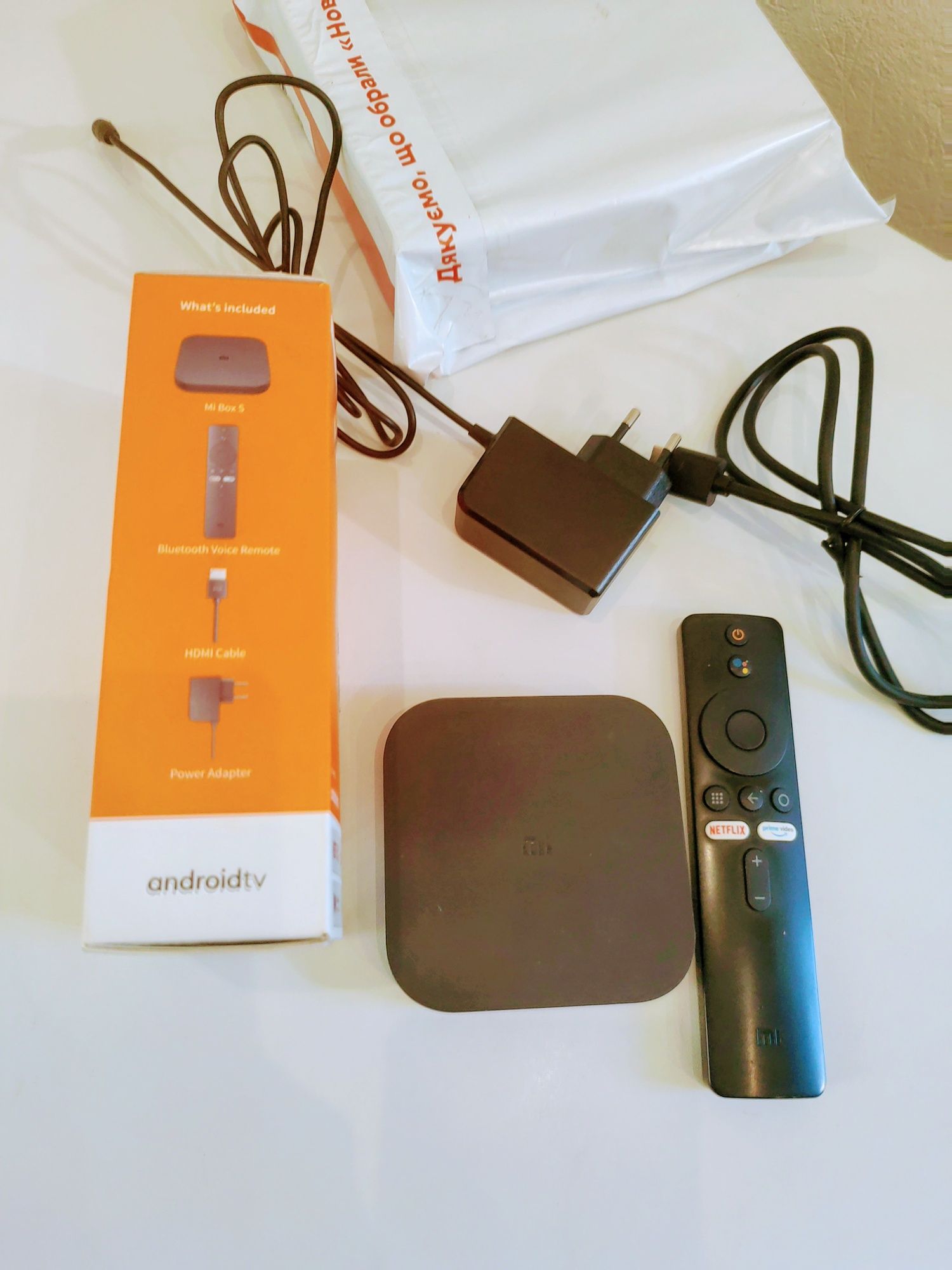 TV приставка Xiaomi Mi Box S