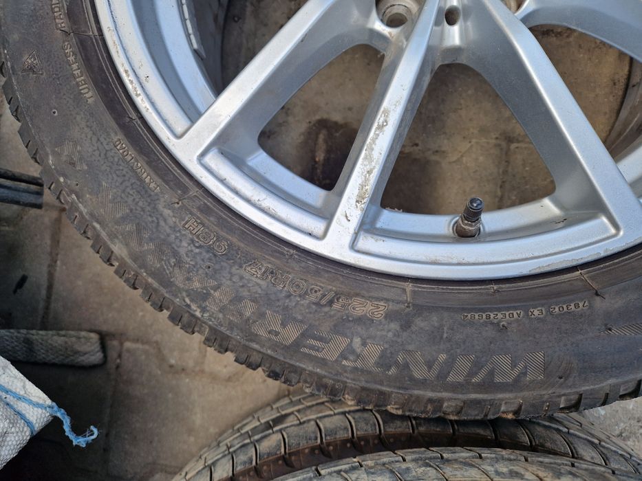 Oryginalne Koła zimowe BMW 3 225/50R17 Firestone czujniki 23r.