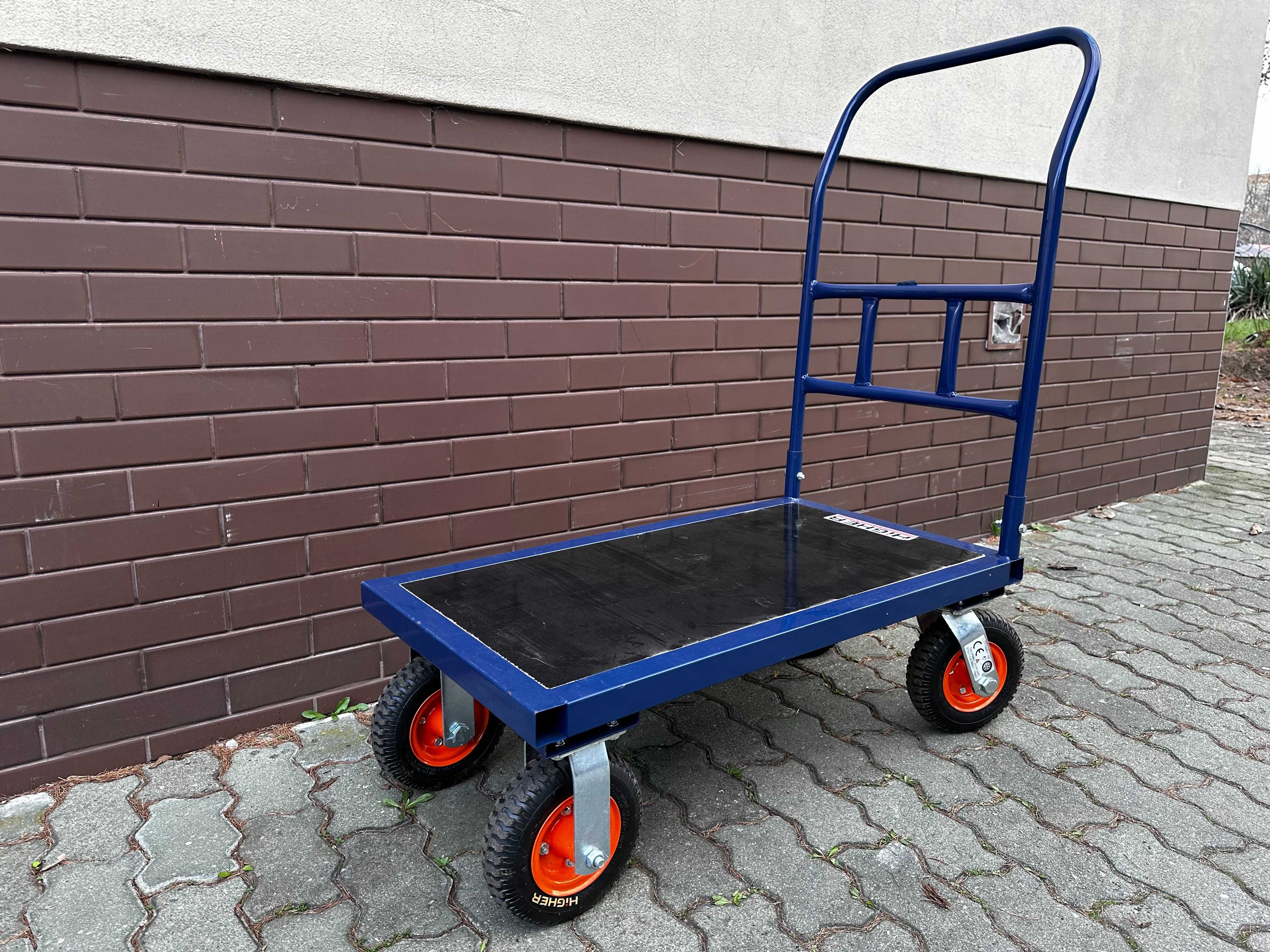 Wózek platformowy transportowy magazynowy CargoMaster 640 kg