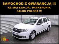 Dacia Logan Salon POLSKA + 1 WŁAŚCICIEL + Serwis + Klimatyzacja + Parktronik !!!