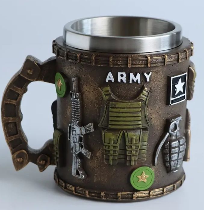 Кружка для військового. Мілітарі тематика