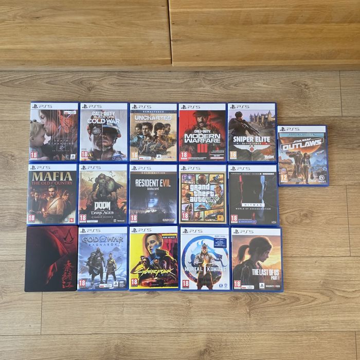 Gry ps5 Play Station 5