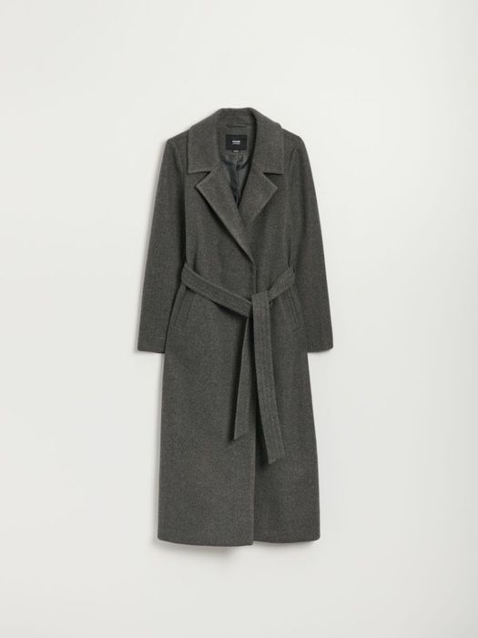 Тепле довге пальто