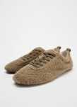 Zara buty derby futro włochate 38 fake fur sheepskin nowe metki