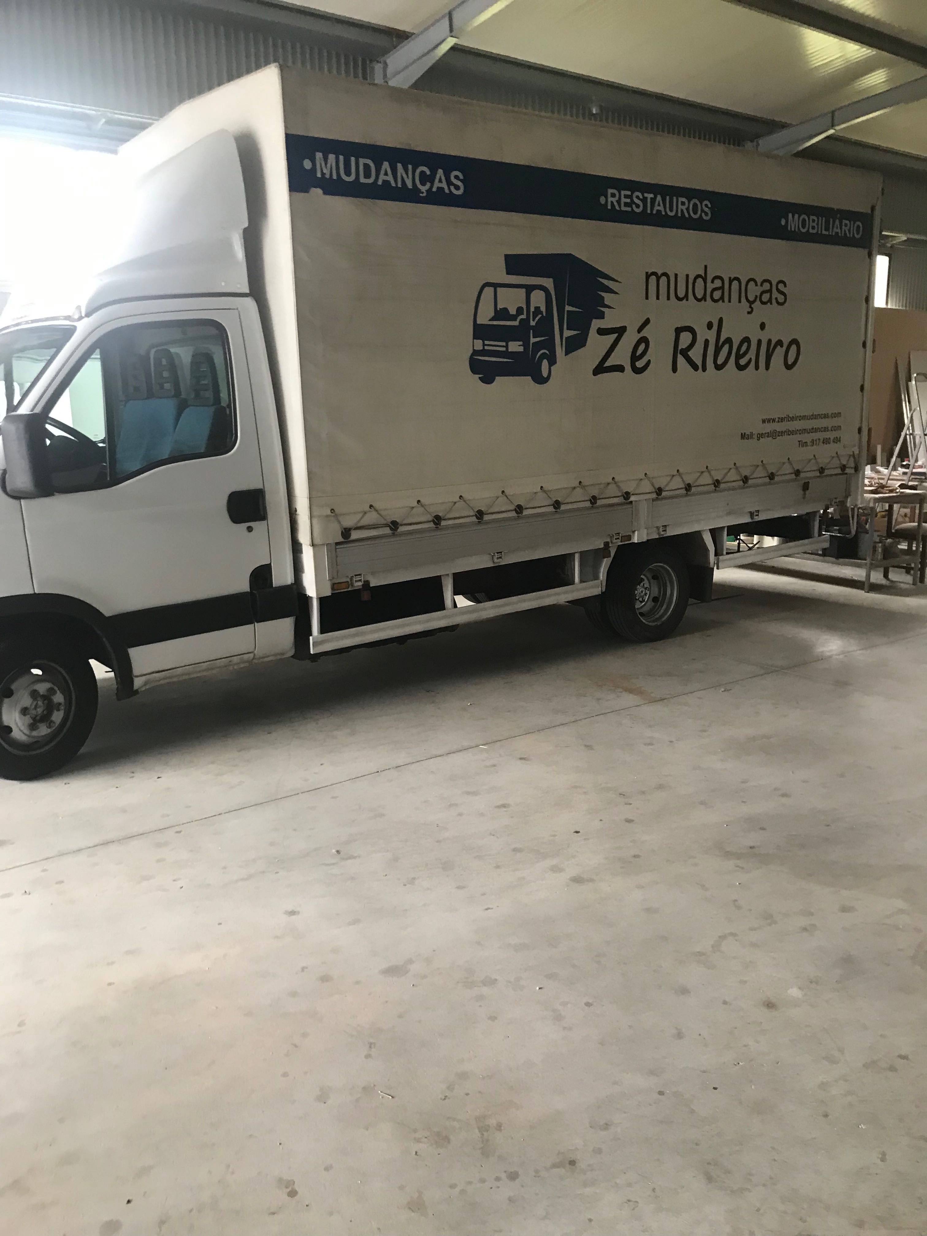 Transportes e mudanças Zé Ribeiro