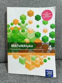 Podręcznik technikum/liceum MATeMAtyka 4 Nowa Era zakres rozszerzony