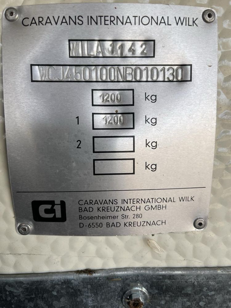 Продається житловий  причіп  WILK 440