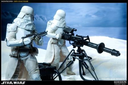 sideshow Star Wars Snow Trooper scale 1/6