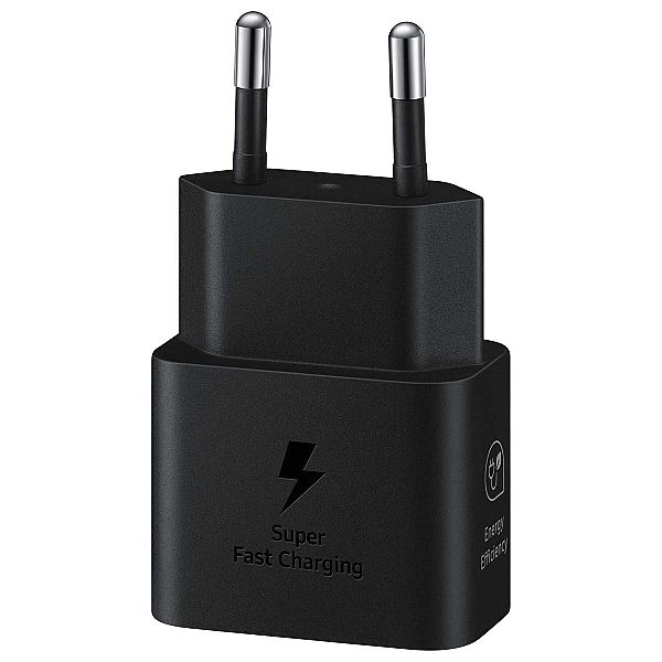 Ładowarka sieciowa GaN Samsung EP-T2510XBEGEU 25W SFC z kablem USB-C -