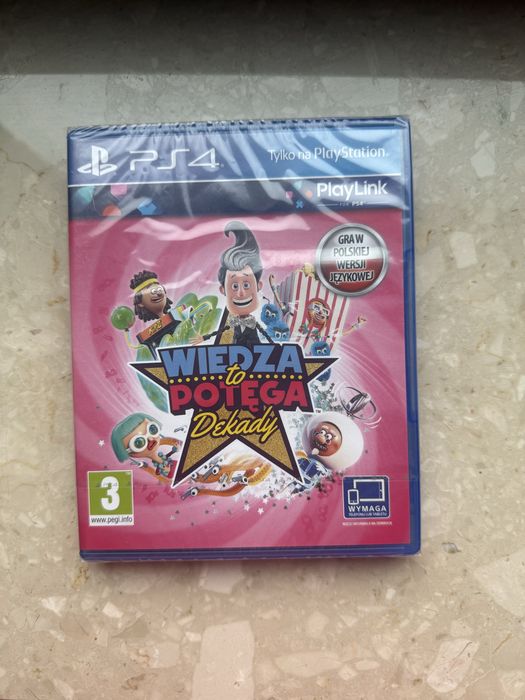 sprzedam grę na konsolę ps4 /ps5 wiedza to potęga dekady okazja cenowa