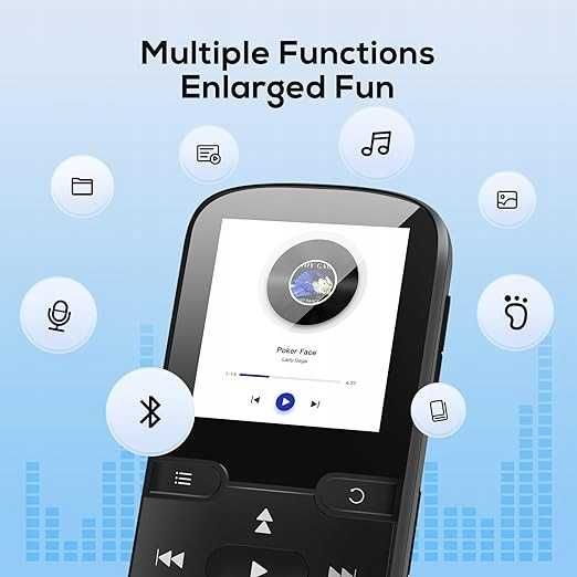 Odtwarzacz MP3 Etace X62 Bluetooth 5.3 RADIO