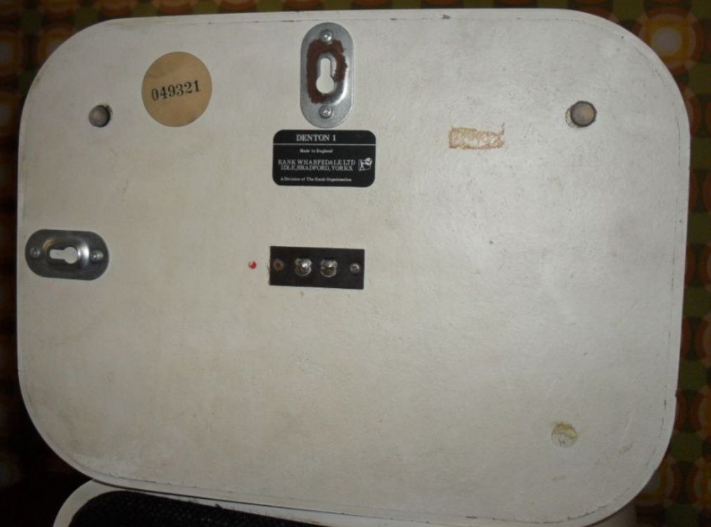 Colunas ano 1968 Wharfedale Denton c novas vendo troc