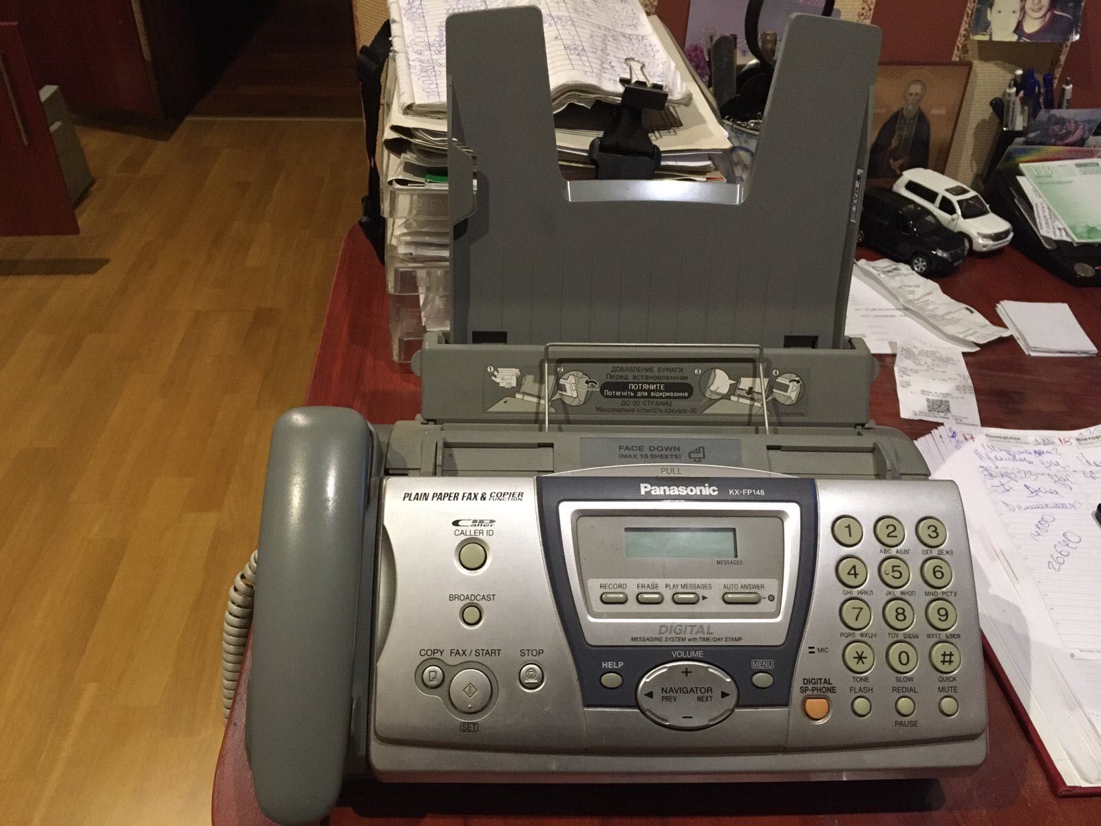 Продам телефон-факс Panasonic KX FP148 в ідеальному стані