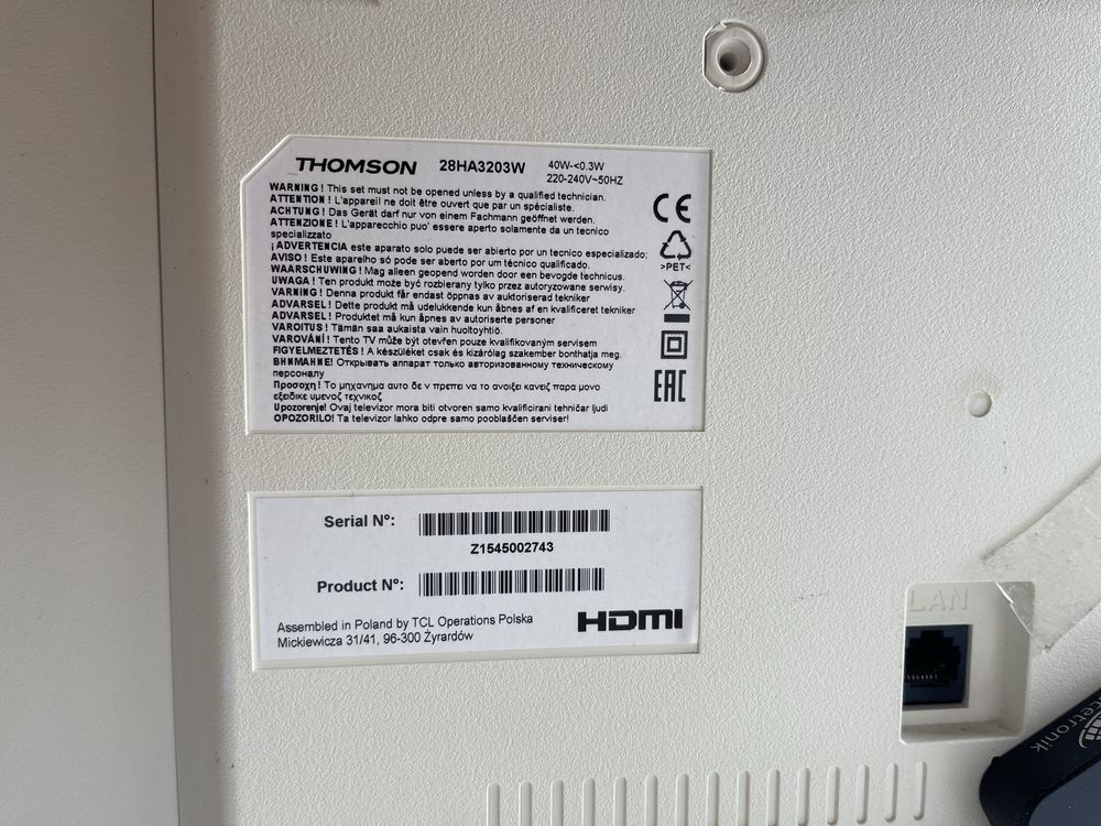 Telewizor thomson