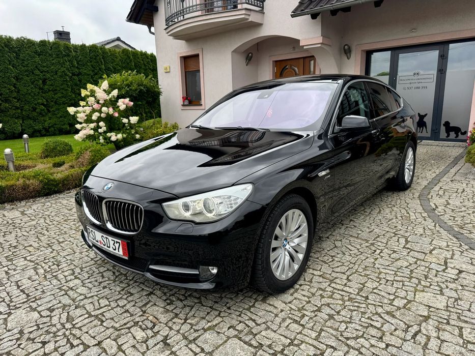 BMW 5GT Led Bi-Xenon Klimatronic Pół Skóra Grz.Fotele Tempomat Alu18 Zadbany