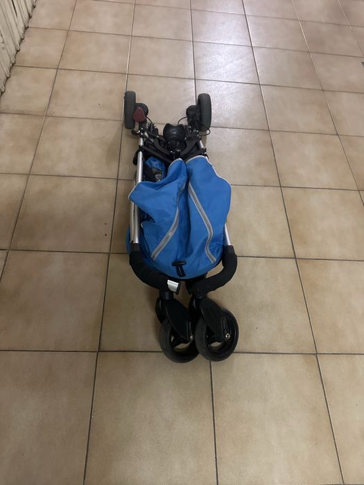 Carrinho Bebé Strollers azul