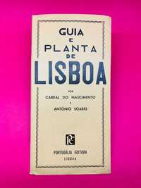 Guia e Planta de Lisboa