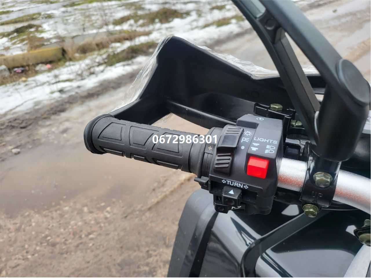 Квадроцикл Forte ATV 200 G PRO черний Форте доставка безкоштовна