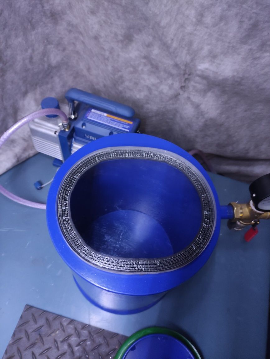 Мано Вакуумна камера дегазація лиття поліуретану епоксидної смоли
