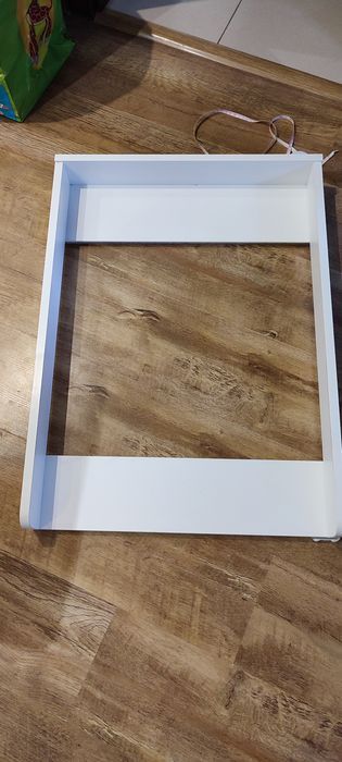 Nakładka na komodę do przewijania biała Klupś