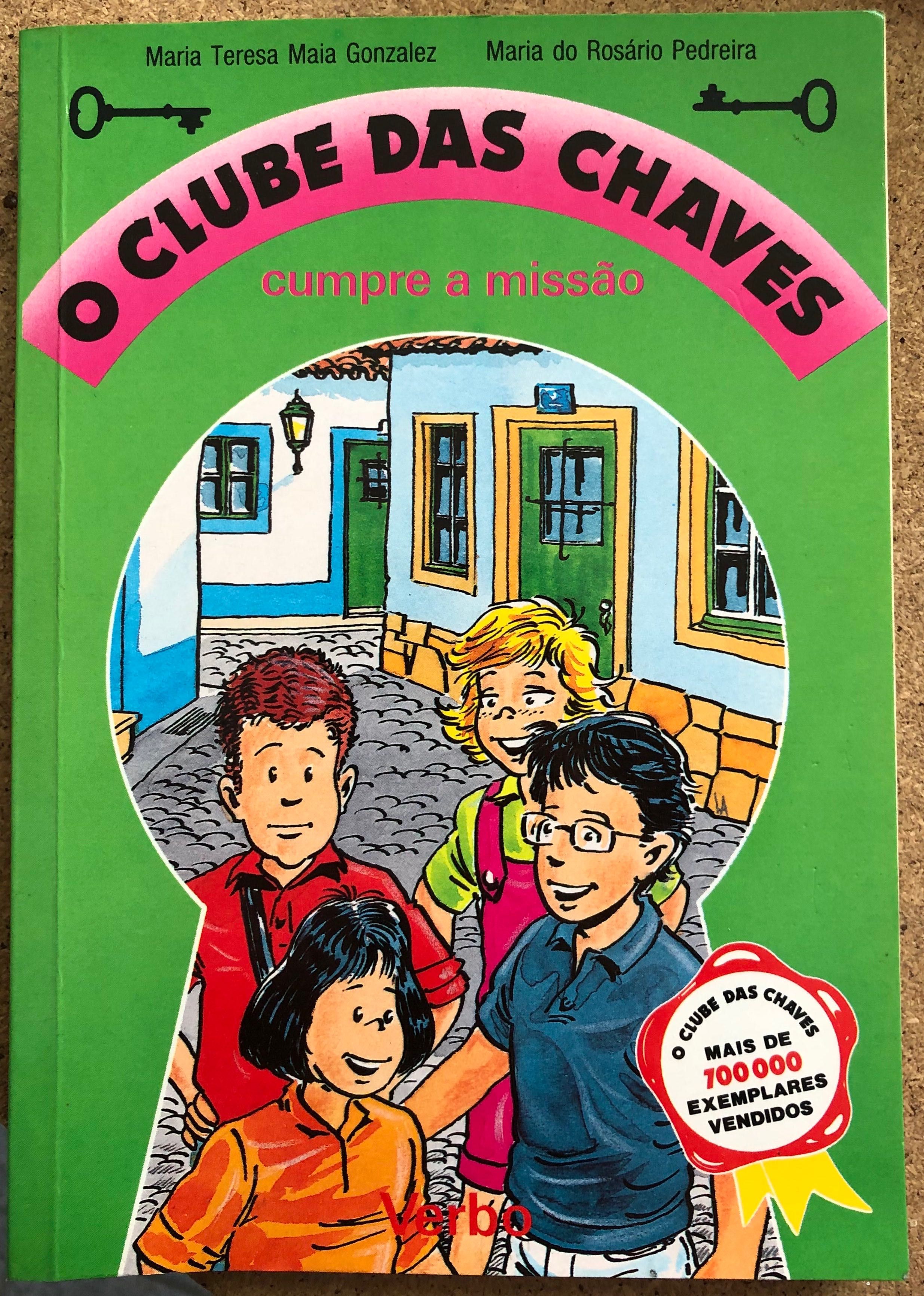 Livros O clube das Chaves, Uma Aventura, Os cinco