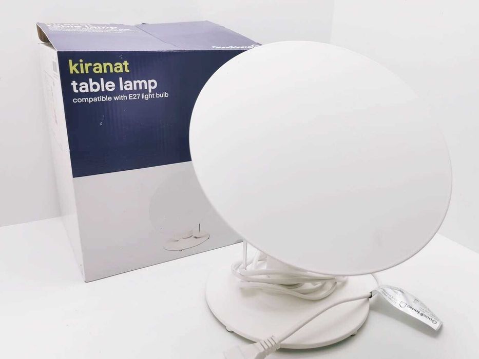 Lampa GOODHOME Lampa biurowa KIRANAT E27 BIAŁA