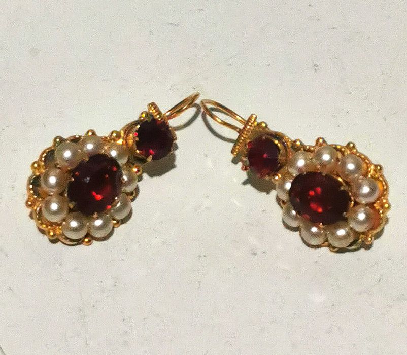 Серьги Чехословакия, СССР
