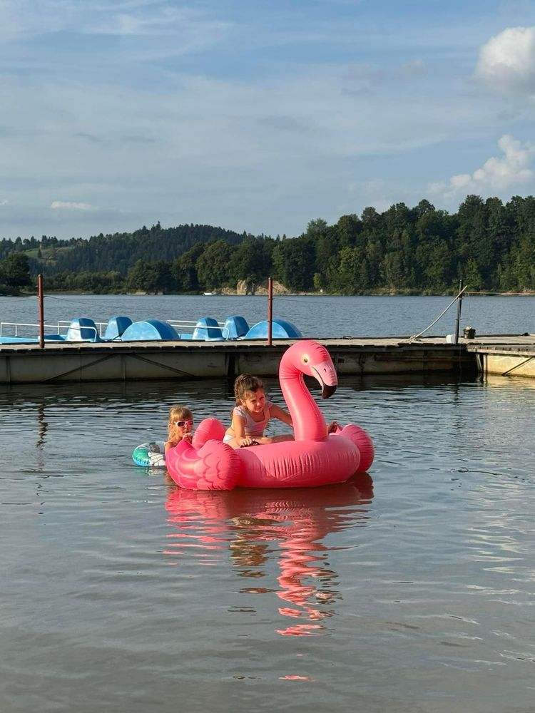 APARTAMENT nad jeziorem z widokiem na jezioro Solina Bieszczady