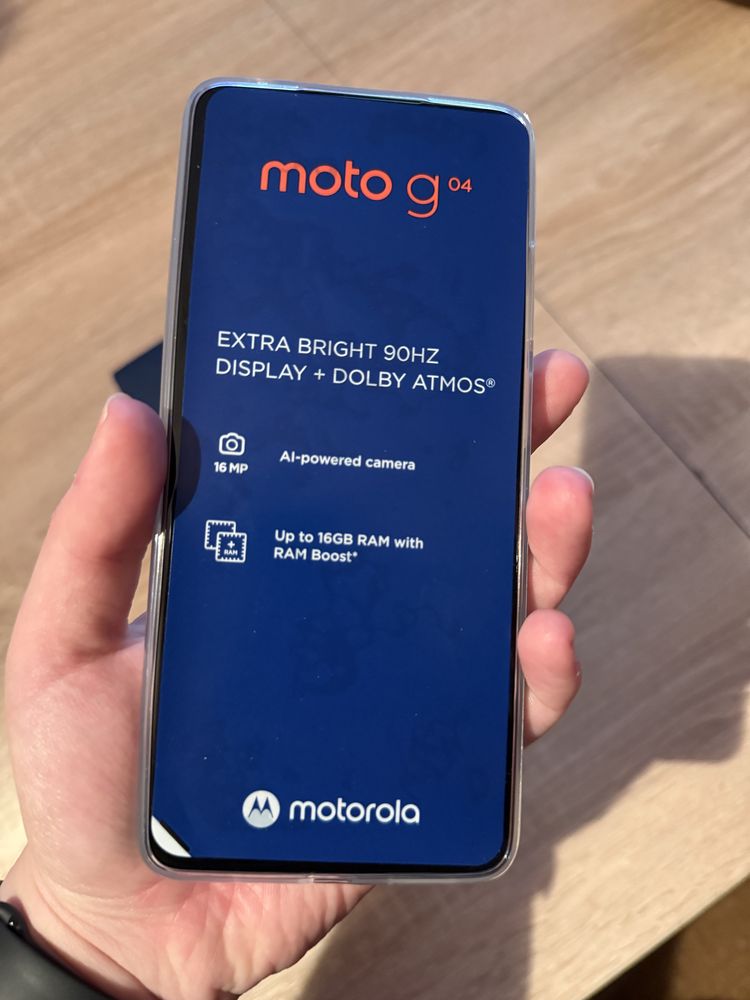Nowy telefon moto g 04 128gb
