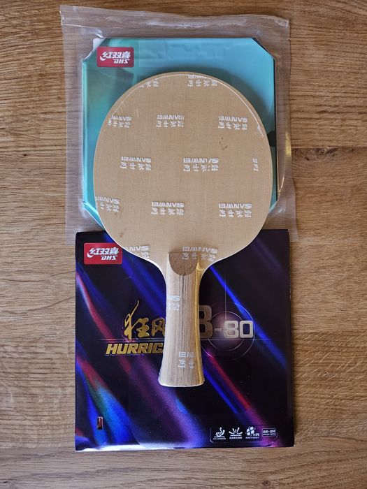 Rakietka Sanwei HC-5S OFF- | DHS Hurricane 3 neo | DHS Hurricane 8-80
