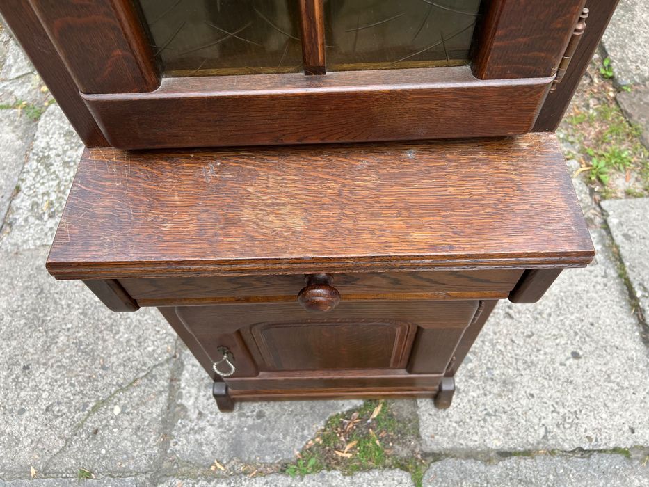 witryna słupek kredens vintage