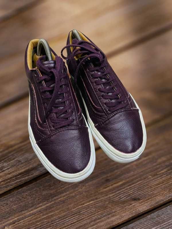 Buty Vans Old Skool Skórzane fioletowe 39