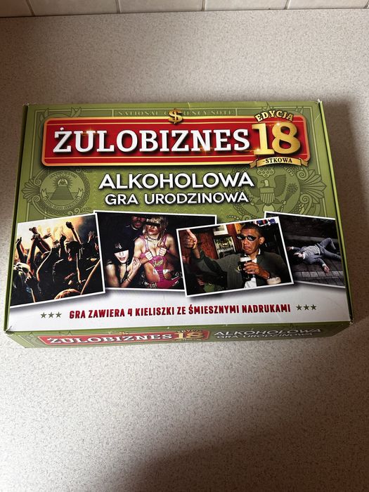 Gra planszowa żulobiznes 18 alkoholowa gra planszowa