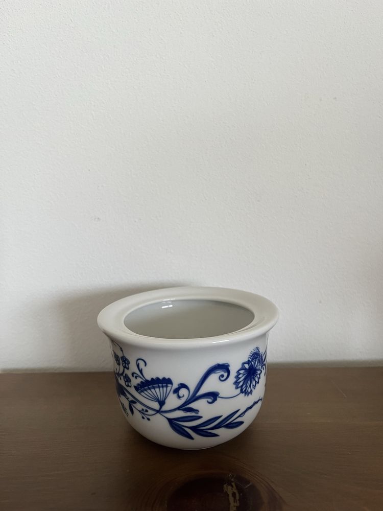 Порцеляна.Синя Цибуля від Wellco.Чайник.Молочник