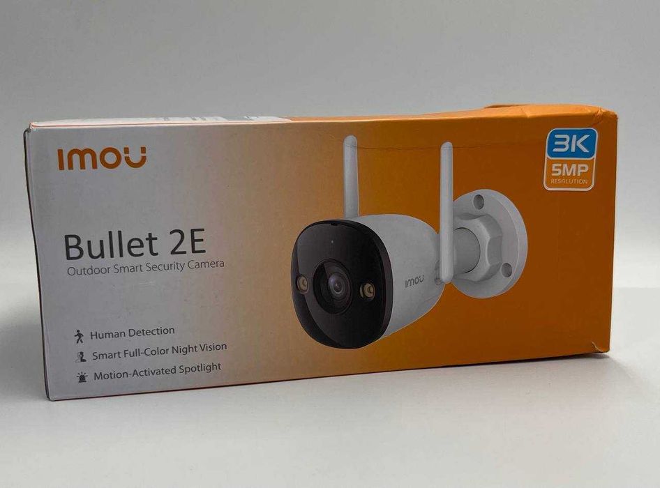 Камера відеоспостереження IMOU Bullet 2C/2E/Cue 2E