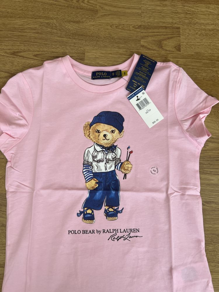 Polo Ralph Lauren nowy oryginalny T-shirt damski , XS