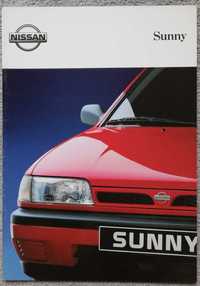 Prospekt Nissan Sunny rok 1991