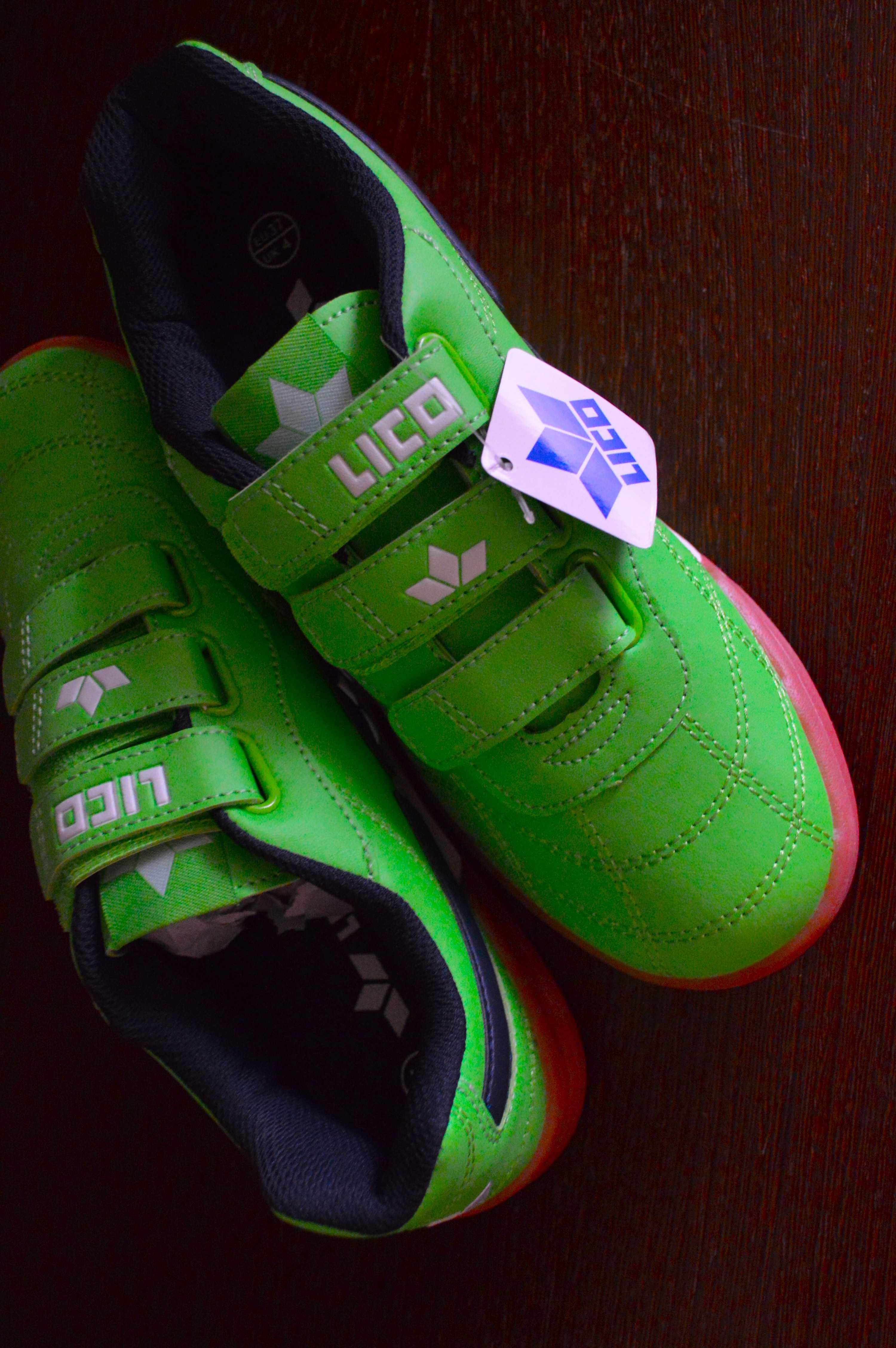 Obuwie sportowe seledynowe neonowe r. 37 NOWE