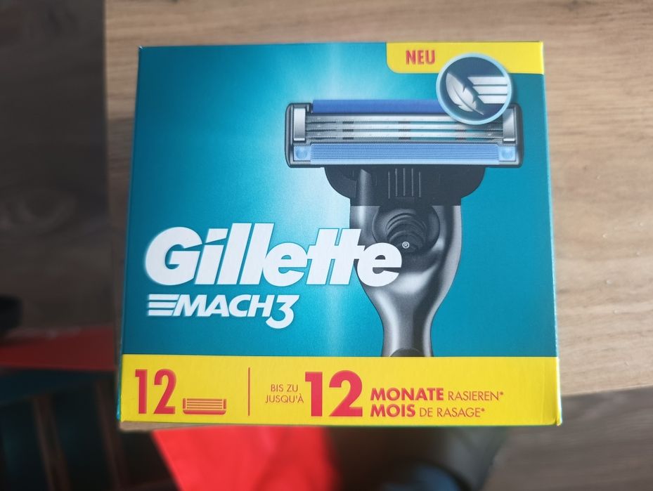 Gillette mach 3 12szt