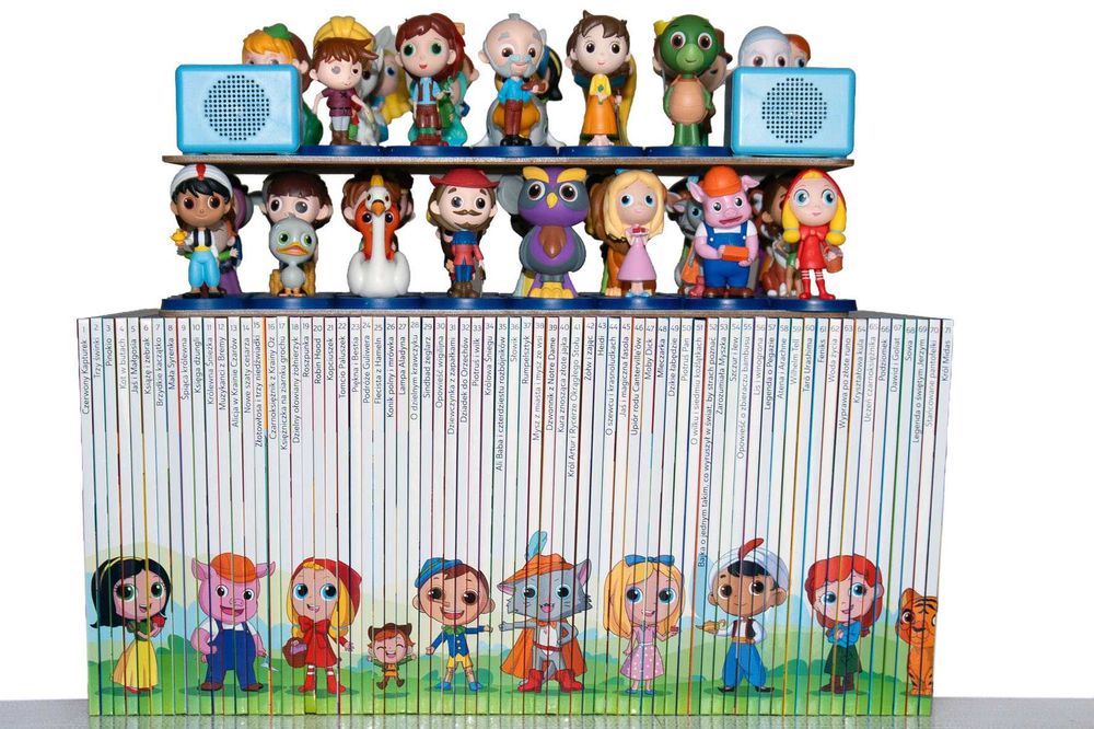 Opowiadajki - kolekcja 71 bajek w wersji książkowej z audiobookami