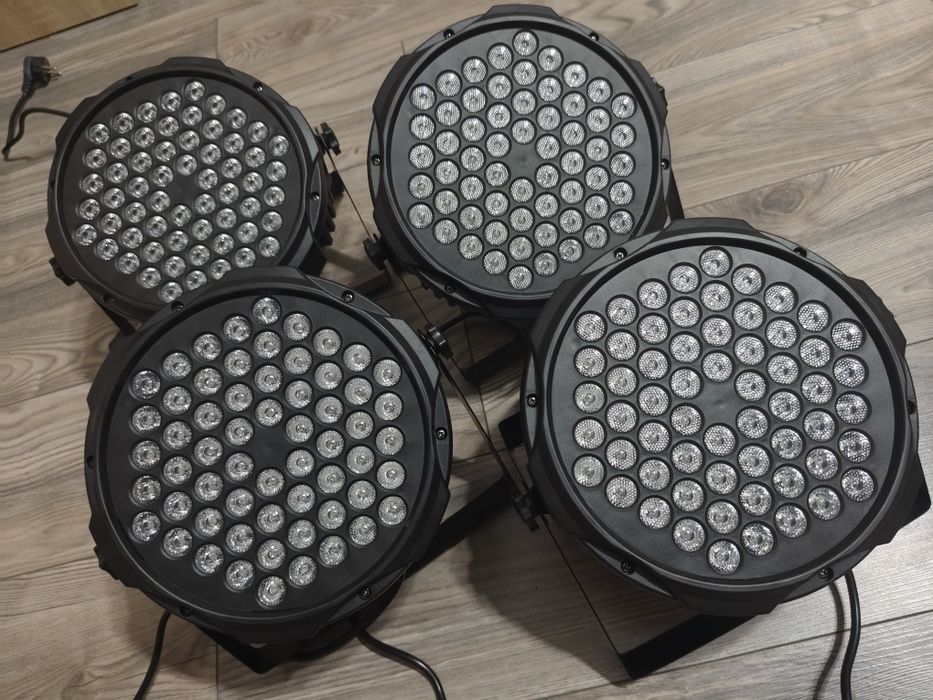 Reflektor halogen sceniczny LED Par RGB 60x3W DMX Mega Moc